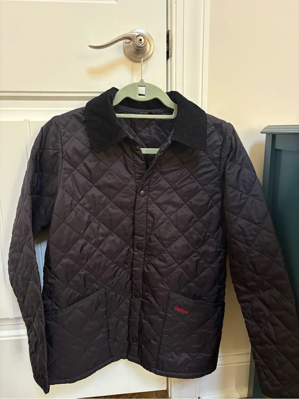 Barbour boys liddesdale quilted jacket XL